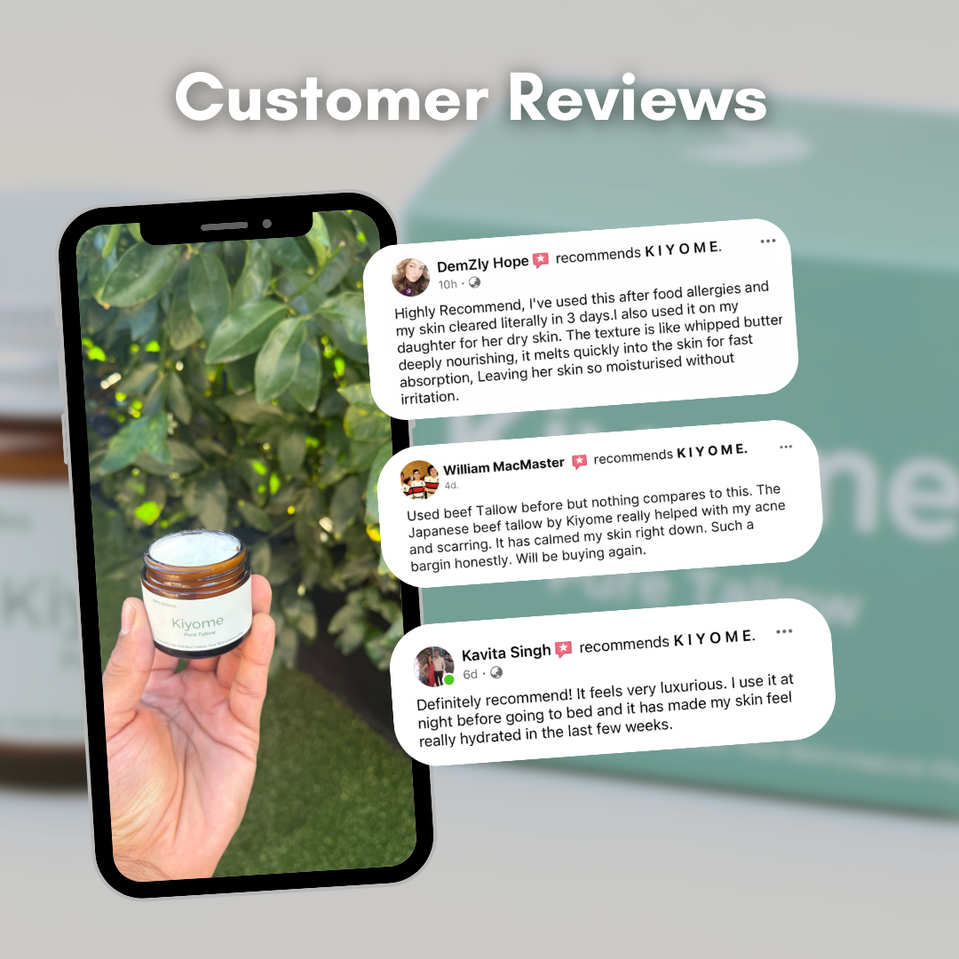 Pure Japanese Grass-Fed Beef Tallow